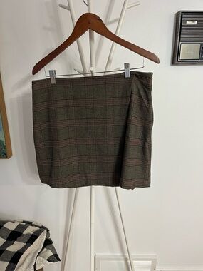 Old Navy Plaid Mini Skirt